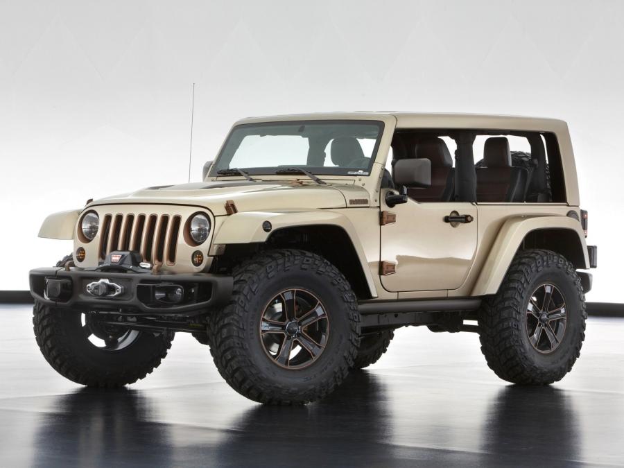  Jeep Wrangler Flattop Concept 2013 года  (фото 4 из 23)
